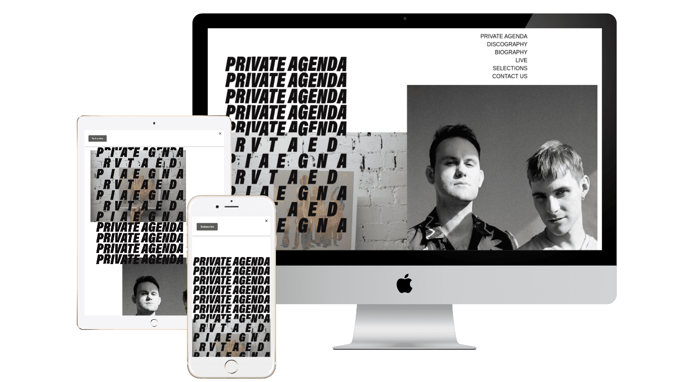 Website Screenshots