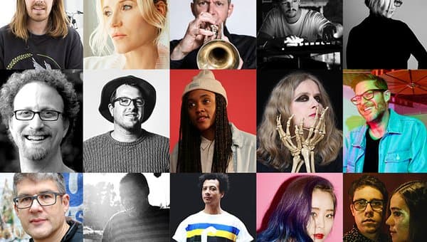 Roster of artists (Ableton, 2019) Roster of artists